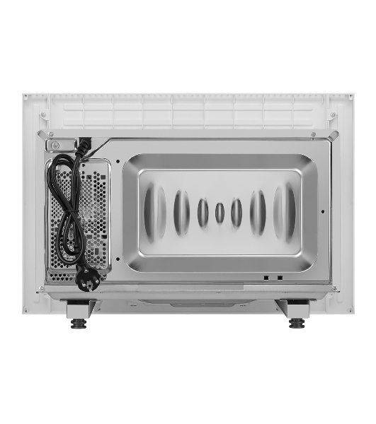 Микроволновая печь встраиваемая Maunfeld JBMO820GW01 белый, 20 л, 1080 Вт, переключатели - сенсор/поворотный механизм