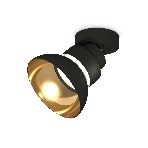 Светильник Ambrella Light XM8102101 SBK/PYG/CL черный песок/золото желтое полированное/прозрачный GX53, фото4