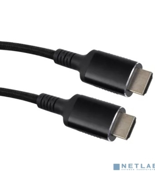 Кабель iOpen HDMI 19M/M,ver. 2.1 8KX60Hz (Econom) оплетка 2m ACG859B-2.0