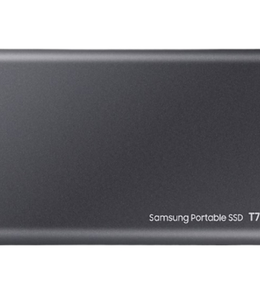 Внешний SSD Samsung T7, 2TB, USB 3.2 Gen 2 Type-C, R/W 1050/1000, титан