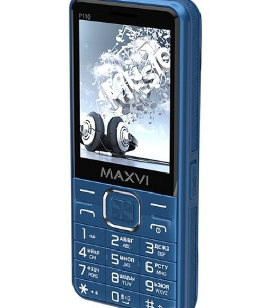 Мобильный телефон Maxvi Р110 синий