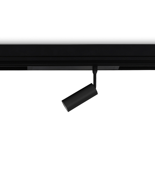 Светильник светодиодный трековый для шинопровода Magnetic Ambrella light GL1610 BK черный IP20 7W 4200K 220V 36° D35*80 (Без ПДУ)