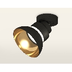 Светильник Ambrella Light XM8102101 SBK/PYG/CL черный песок/золото желтое полированное/прозрачный GX53, фото3