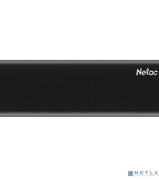 Внешний SSD Netac Z SLIM, 128 GB, USB 3.2 Gen 2 Type-C, R/W 520/480, черный