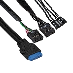 Компьютерный корпус Minitower ExeGate EX291147RUS BAA-105U2-01-AAA450 (mATX, БП AAA450 с вент. 8см, 2*USB+2*USB 3.0, аудио, черный), фото 1