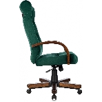 Кресло Бюрократ T-9928WALNUT Fabric Italia Green зеленый, ткань, фото19