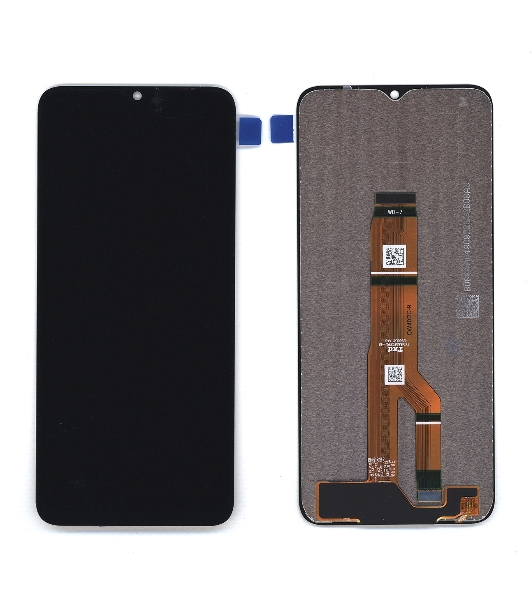 Дисплей (модуль) для Huawei Honor X6A в сборе с тачскрином черный