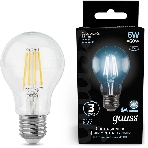 Лампа светодиодная Gauss 102802206LED Filament А60 Е27 6Вт 4100к 1/10/40, фото13
