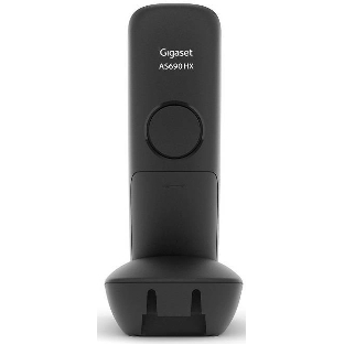 Дополнительная трубка Dect Gigaset AS690HX черный для AS690