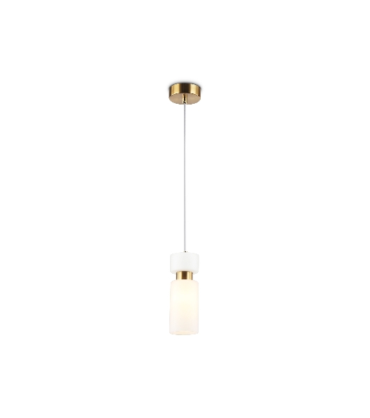 Светильник Ambrella light LH56122 BS/FR латунь/белый матовый E14 max 40W D65*1500