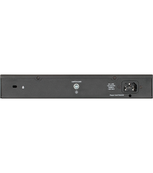 Коммутатор D-Link DGS-1100-18PV2/A, 16×1 Гбит/с + 2×1 Гбит/с SFP, настраиваемый