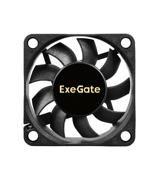 Вентилятор для корпуса ExeGate ExtraPower EP06015B3P черный, 60 мм, 5000 об/мин, 34 дБ, 3 pin