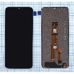 Дисплей (модуль) для Huawei Honor X6A в сборе с тачскрином черный, фото 1