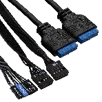 Компьютерный корпус Minitower ExeGate BA-309U2-UNS400 (mATX, БП UNS400 с вент. 12см, 1хUSB+2хUSB 3.0, HD аудио, черный), фото4