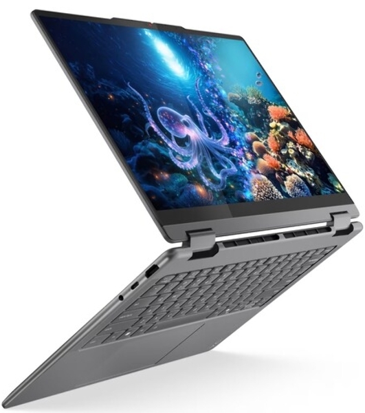 Ноутбук Lenovo Yoga 7 2-in-1 14ILL10 Intel Core Ultra 7 256V 2200MHz/14'/1920x1200 OLED/16GB/512GB SSD/Intel Arc Graphics/Wi-Fi/Bluetooth/Windows 11 Pro (83JQ007YRK_Win11P) Grey