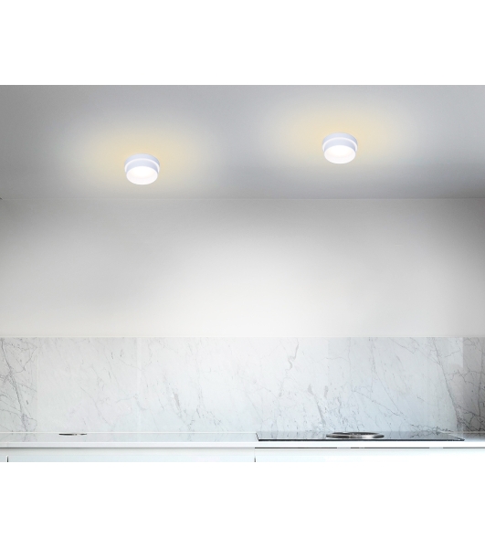 Светильник Ambrella light TN198 WH/S белый/песок GU5.3 D90*60