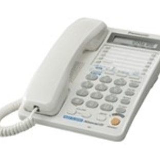 Телефон проводной Panasonic KX-TS2368RUW белый 2 линии, конференц-связь, спикер., 30 номеров памяти, ЖКД, Flash, часы