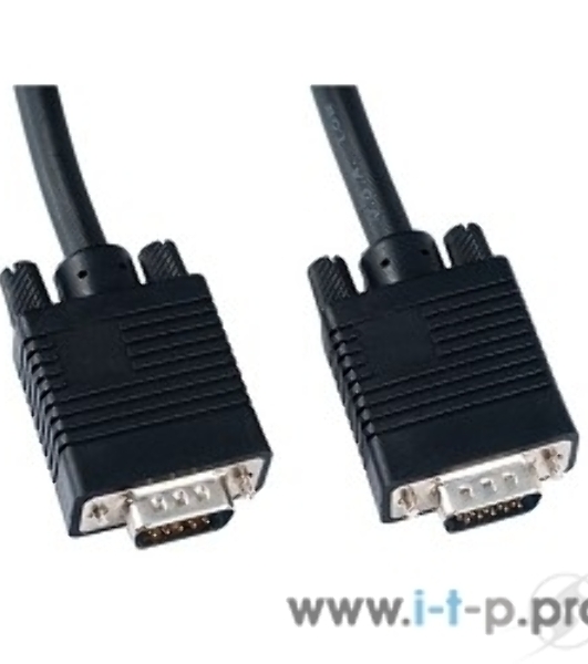 Кабель PERFEO Кабель VGA/SVGA вилка - VGA/SVGA вилка, с ф/фильтрами, 1,8 м. (V7001)
