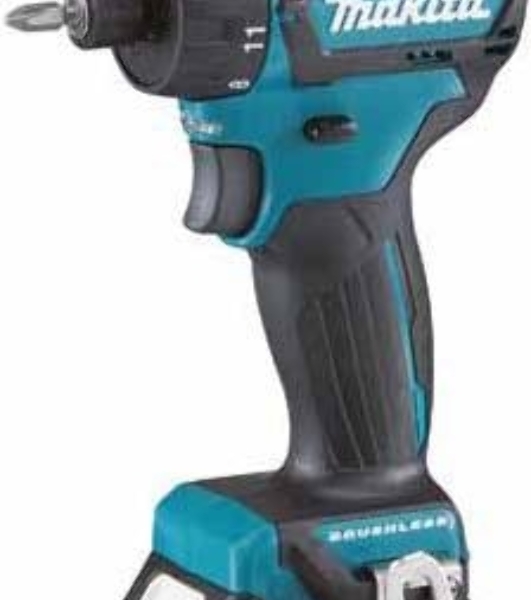 Дрель-шуруповерт Makita DF032DWAE, 12 В, 2 Ач, 35 Нм, бесщеточный