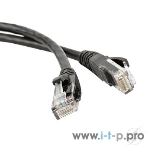 Патч-корд Hyperline PC-LPM-UTP-RJ45-RJ45-C5e-0.15M-LSZH-BK U/­UTP, Cat.5е, LSZH, 0.15 м, черный, фото2