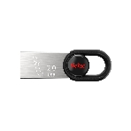 Флешка USB Netac UM2 (NT03UM2N-032G-20BK), 32Gb, USB 2.0, R/W 100/40, серебристый/черный, фото5