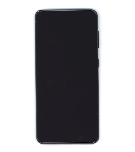 Дисплей (модуль) для Samsung Galaxy S21 5G SM-G991B в сборе с тачскрином и рамкой (OLED) серый