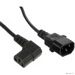 Кабель питания ExeGate Power EC-1P (C13 угловой->C14, VDE-250V-3*0.75мм2, медь, черный, 10A, 1м), фото4