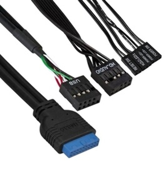 Компьютерный корпус Minitower ExeGate EX291148RUS BAA-105U2-01-AA500 (mATX, БП AA500 с вент. 8см, 2*USB+2*USB 3.0, аудио, черный)