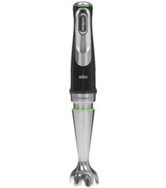 Блендер погружной Braun Multiquick 9 MQ9195XLI черный, 1200 Вт, плавная регулировка, турбо