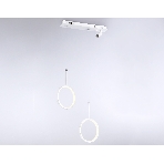 Светильник Ambrella light FL5272/2+1 WH белый 38W 3000K/4200K/6400K+4200K 500*90*1200 (ПДУ ИК), фото 1