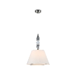 Светильник Ambrella light LH75250 SN/FR сатин никель/белый матовый E27 max 60W D360*500, фото9