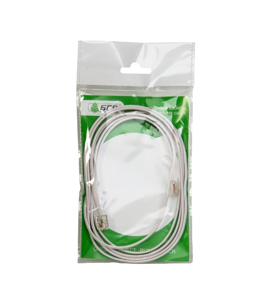 Телефонный шнур Greenconnect удлинитель для аппарата 10.0m GCR-TP6P4C-10.0m, 6P4C (джек 6p4c - jack 6p4c) белый Greenconnect Телефонный шнур удлинитель для аппарата 10.0m GCR-TP6P4C-10.0m, 6P4C (джек 6p4c - jack 6p4c) белый