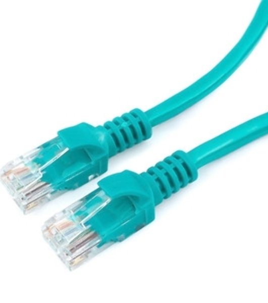 Патч-корд UTP Cablexpert cat.5e 0.25м, литой, многожильный, зеленый