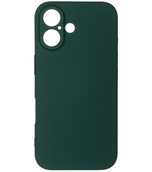 Чехол (клип-кейс) BoraSCO для Apple iPhone 16 Plus Microfiber Case черный (73687)