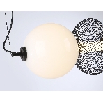 Подвесной светодиодный светильник Ambrella light LH11010 BK/FR черный/белый матовый 32W 3000K 915*220*220, фото5