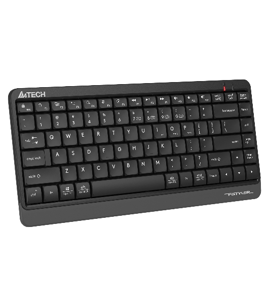 Клавиатура беспроводная A4Tech Fstyler FBK11, USB, Bluetooth/Радиоканал, черный/серый