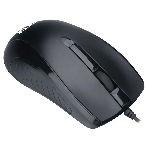 Мышь проводная Acer OMW136 черный, 1200 dpi, USB, кнопки - 3, фото4