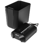Шредер Fellowes PowerShred LX65 черный (секр.P-4)/перекрестный/10лист./22лтр./скрепки/скобы/пл.карты, фото11