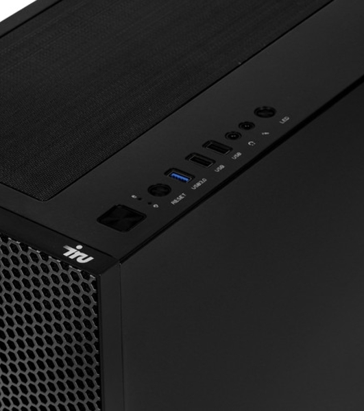 Компьютер IRU Strato 710Z7GP TWR i7 13700KF (3.4) 64Gb SSD 1Tb RTX 5080 16Gb FreeDOS GbitEth 850W черный (RUS) (2135188)