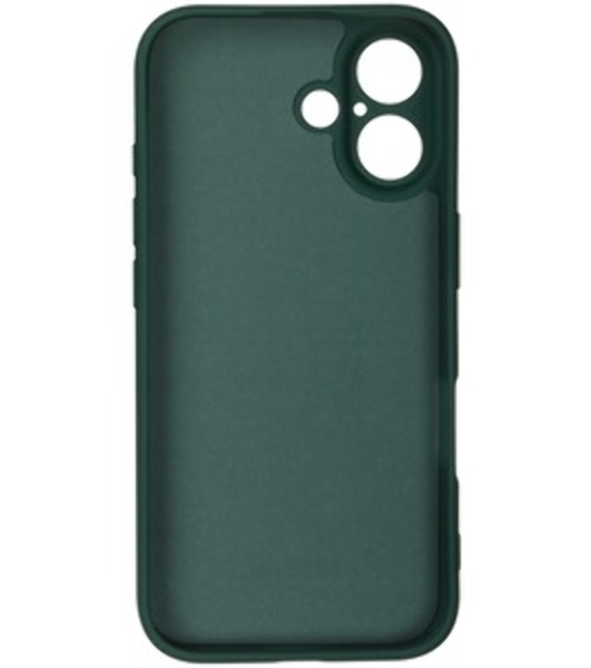 Чехол (клип-кейс) BoraSCO для Apple iPhone 16 Plus Microfiber Case черный (73687)