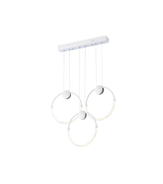 Светильник Ambrella light FL10595/3 WH/CH белый/хром 4200K 34W 630*20*1200 (Без ПДУ)