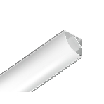 Алюминиевый профиль Ambrella light GP2100WH белый 2000*15.7*15.7, фото6