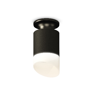 Светильник Ambrella Light XS6302112 SBK/PBK/FR черный песок/черный полированный/белый матовый MR16 GU5.3 (N6902, C6302, N6256)