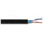 Кабель витая пара PROconnect U/UTP cat.5e 2х2х24AWG solid CCA PVC сер. (м), фото 1