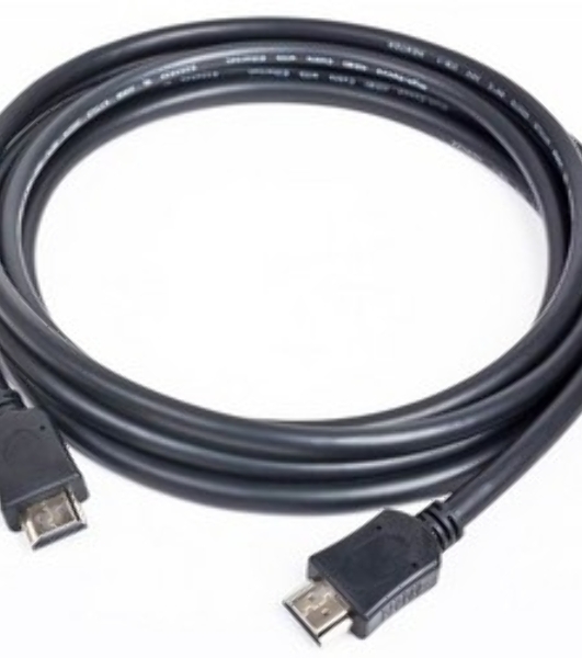 Кабель Cablexpert HDMI CC-HDMI4-15, 19M/19M, v2.0, медь, позол.разъемы, экран, 4.5м, черный, пакет