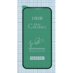 Керамическая пленка (стекло) для Iphone 12 Pro Max черный