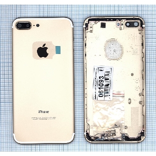 Задняя крышка для iPhone 7 Plus (5.5) золотой