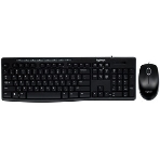 Комплект клавиатура+мышь Logitech Desktop MK200 проводной, USB, 1000 DPI, чёрный, фото8