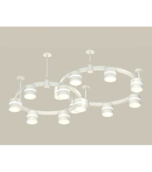 Светильник Ambrella light XR92211001/13 SWH/FR белый песок/белый матовый GX53 (A9221, A9226, C9236, C9231, N8444)