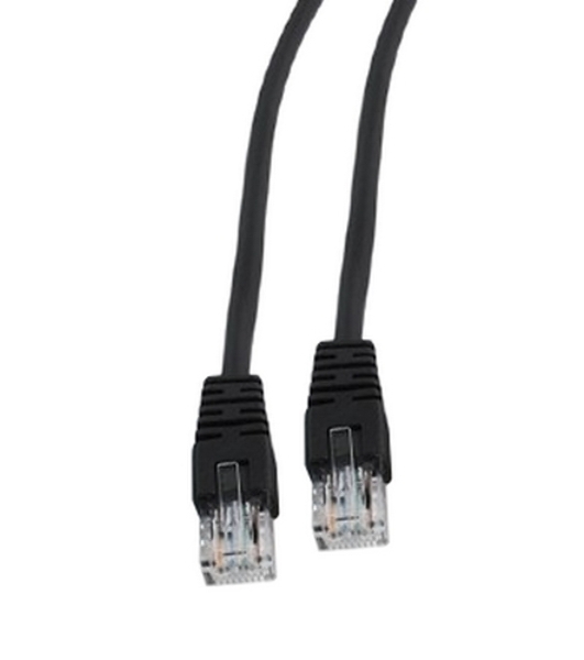 Патч-корд UTP Cablexpert cat.5e, 5м, литой, многожильный черный